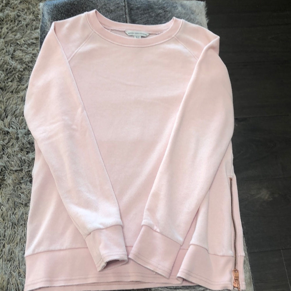 American eagle pink long shelve sweatshirt